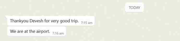 Nagarjuna Travels Customer Testimonial 32